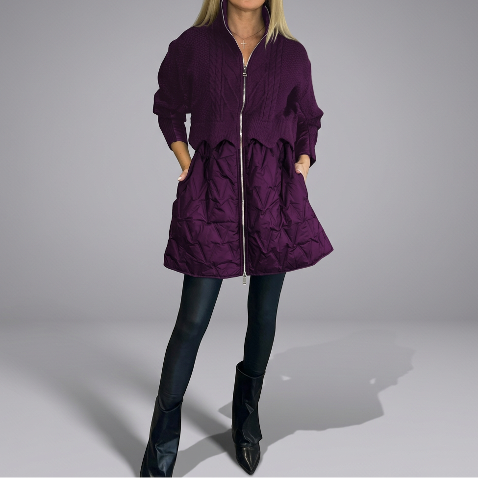 MAIREAD™ - Quilted Hybrid Jacket | Elina Dublin