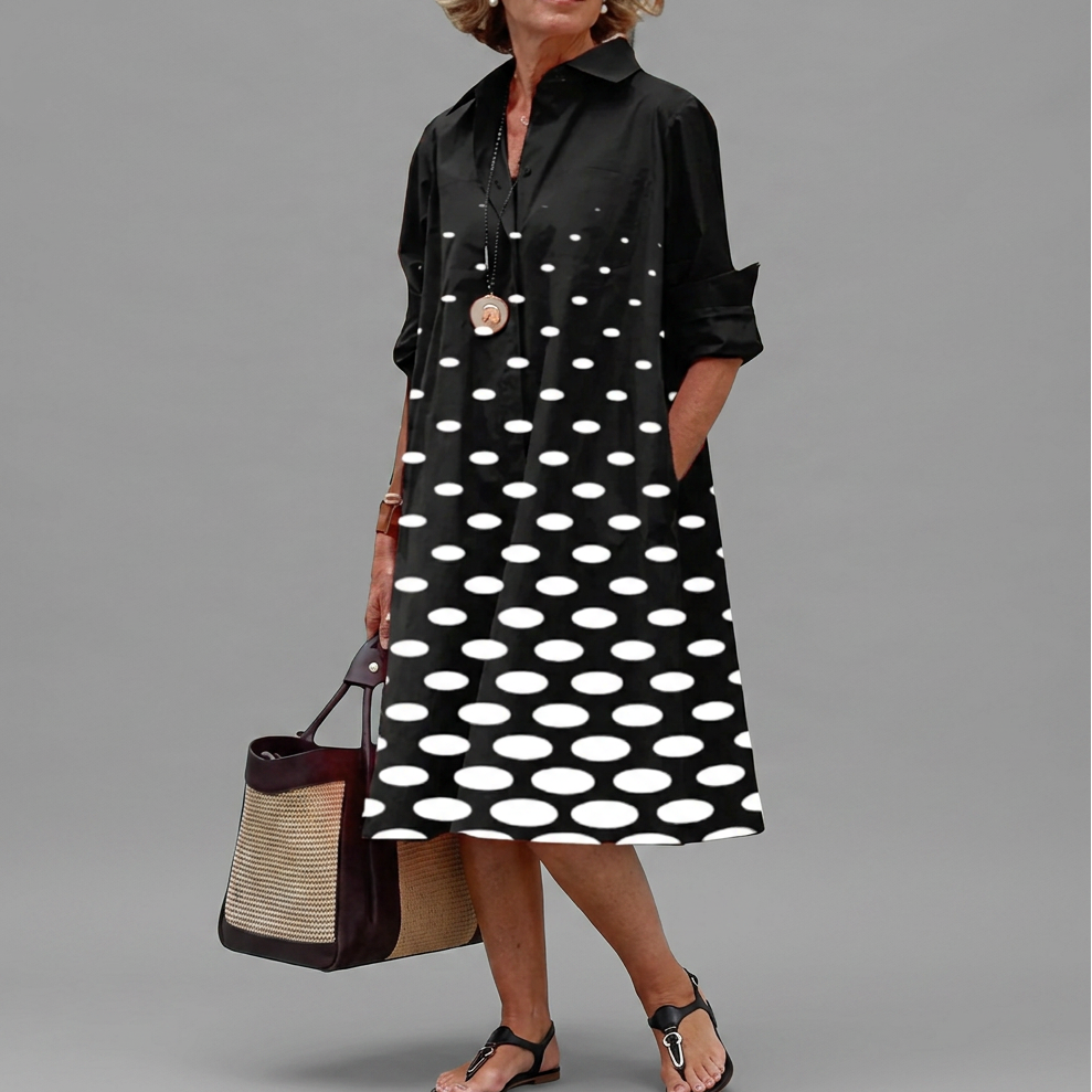 Brighid - Dress Jet | Elina Dublin