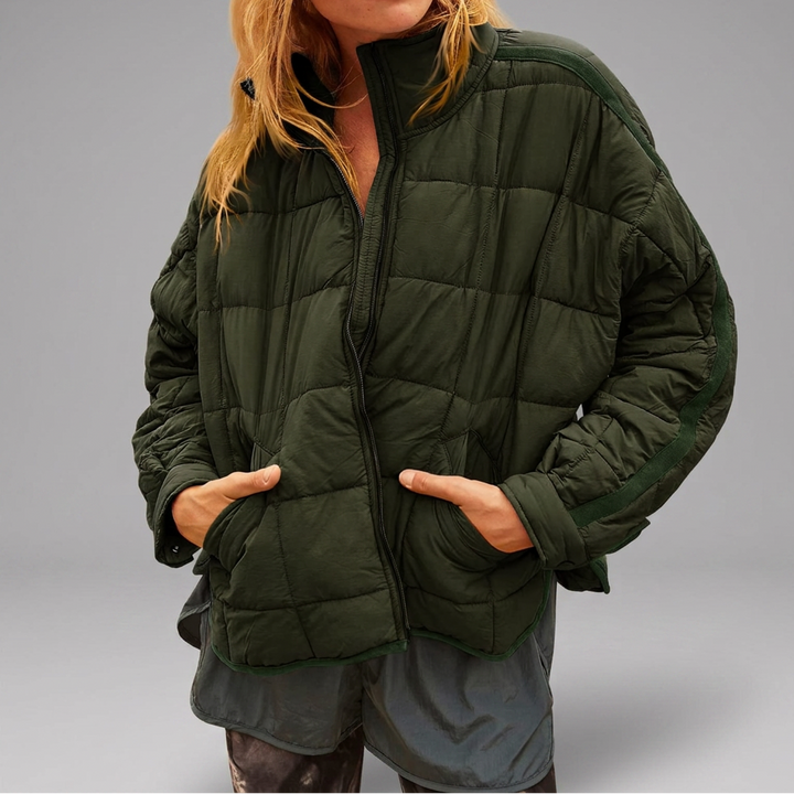 GEMMA™ – Lightweight Compact Zip Puffer Jacket | Elina Dublin