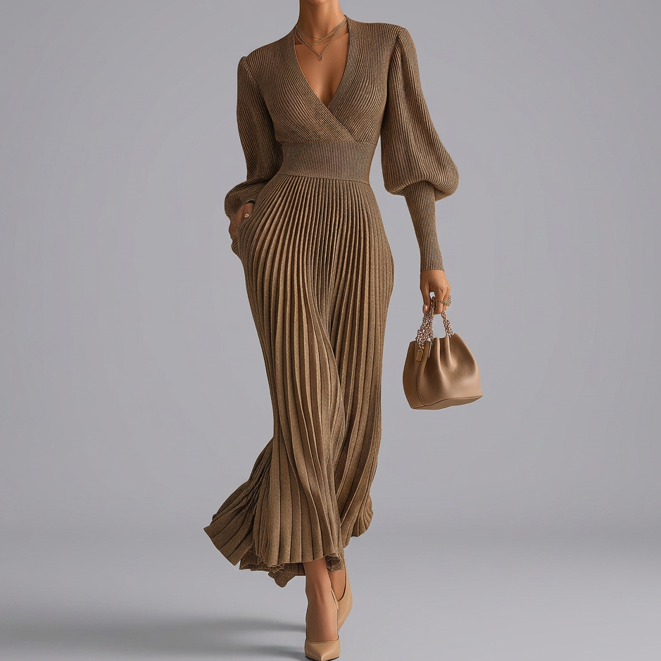 Uaine - Dress Ribbed | Elina Dublin