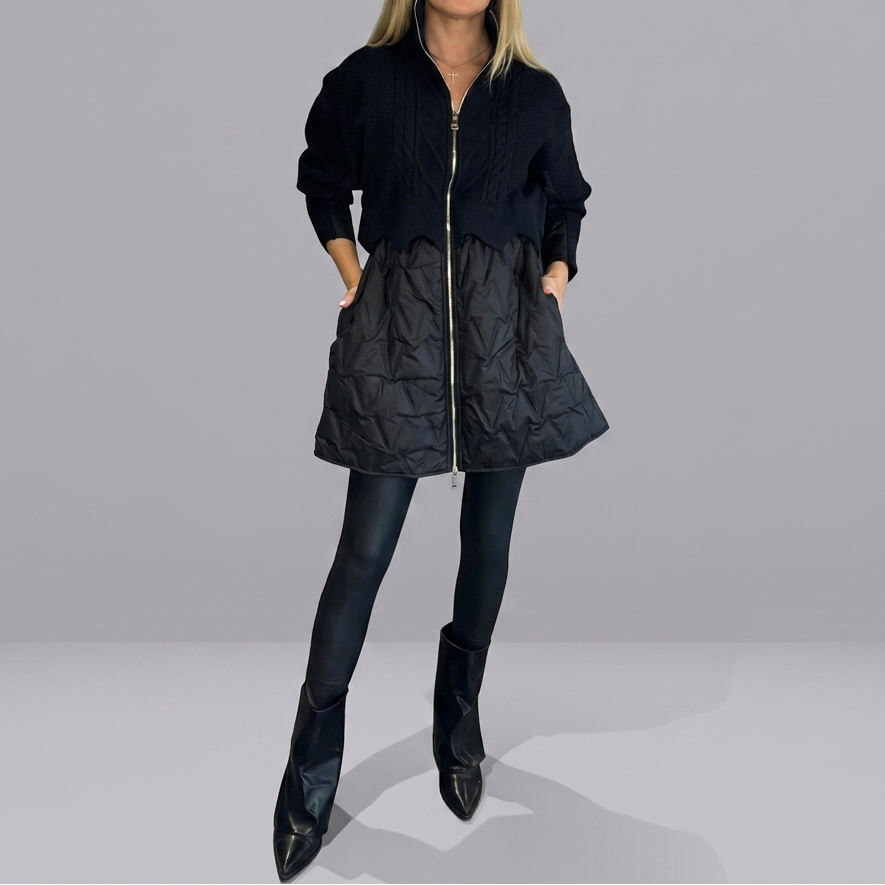 MAIREAD™ - Quilted Hybrid Jacket | Elina Dublin