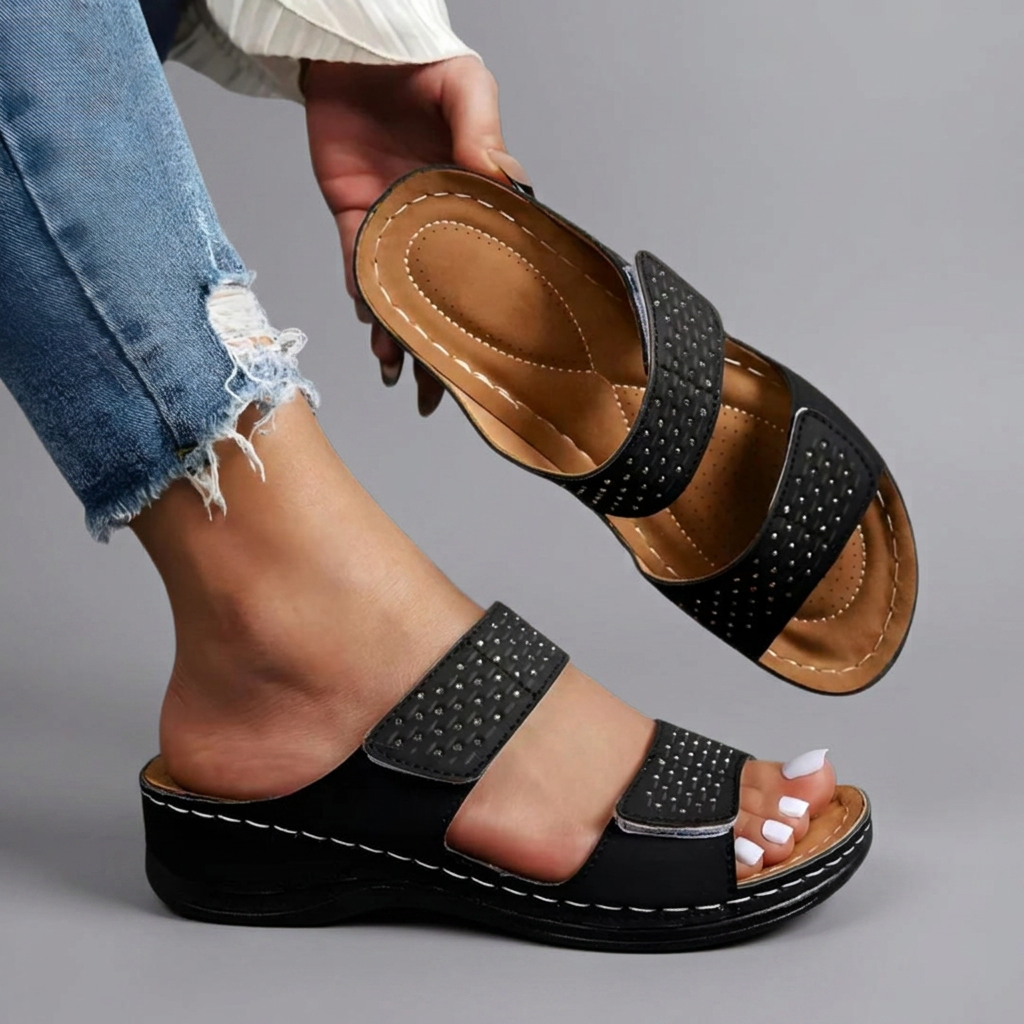 Lynn - Elegant Orthopaedic Sandals | Elina Dublin