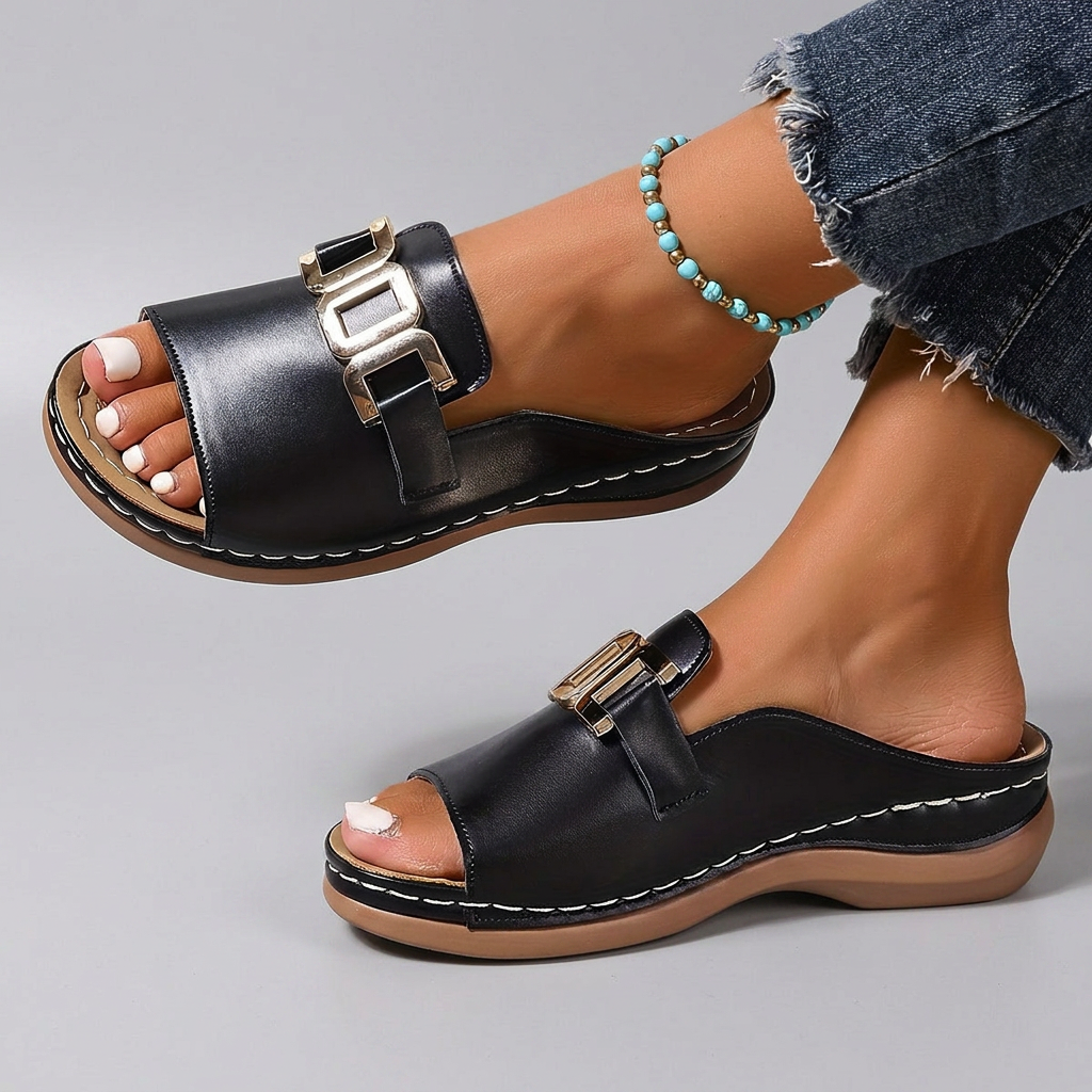 Kathryn - Comfortable Buckle Sandals | Elina Dublin