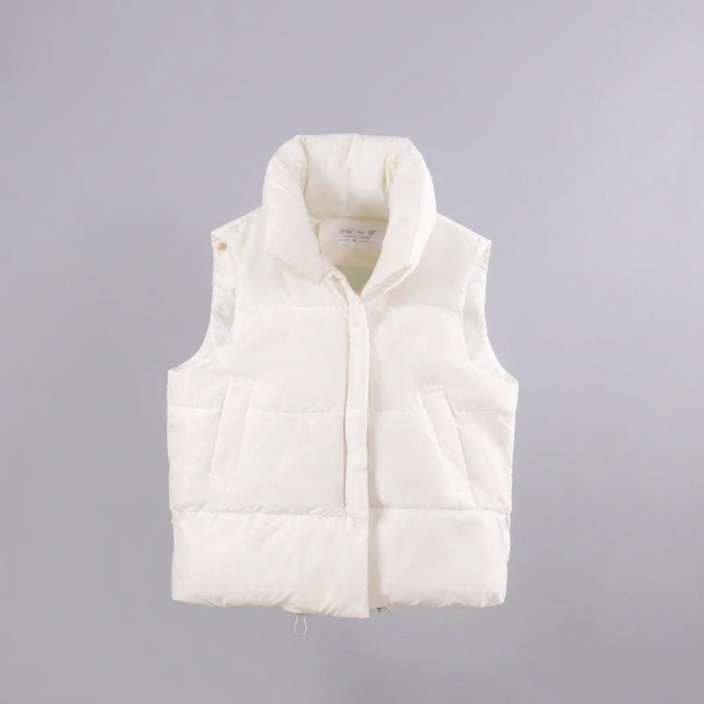 ALULA™ - Comfy Oversized High Neck Sleeveless Puffer Jacket | Elina Dublin