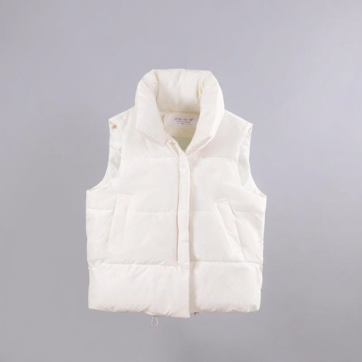 ALULA™ - Comfy Oversized High Neck Sleeveless Puffer Jacket | Elina Dublin