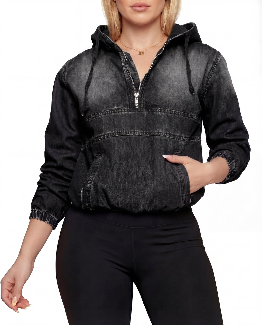 TABITHA™ – Casual Half Zip Hoodie Pullover | Elina Dublin