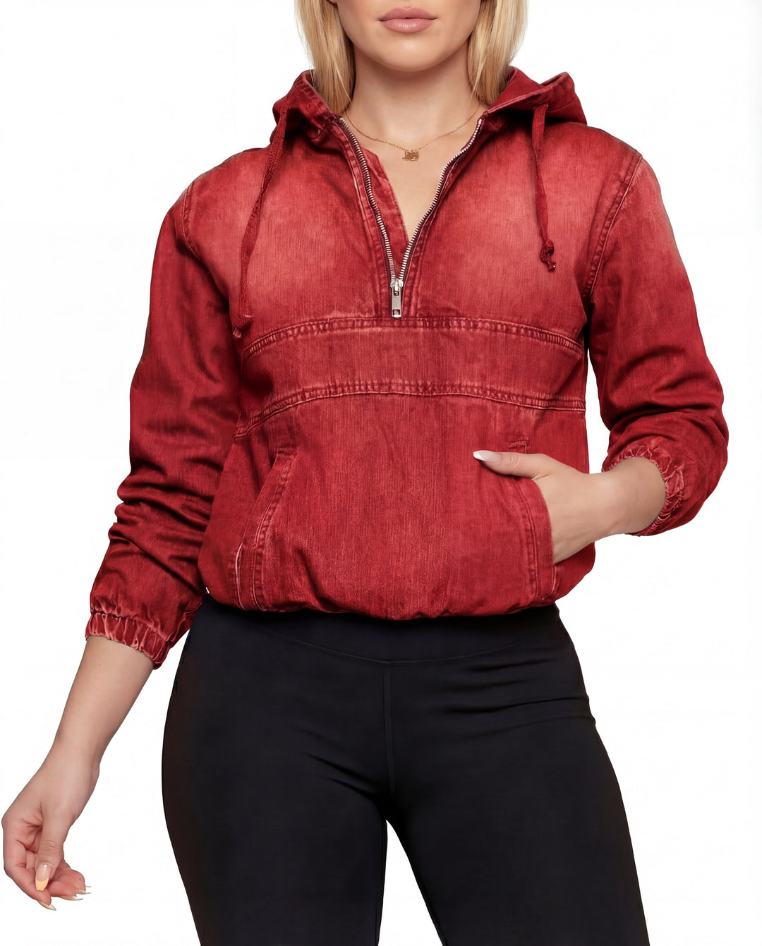 TABITHA™ – Casual Half Zip Hoodie Pullover | Elina Dublin