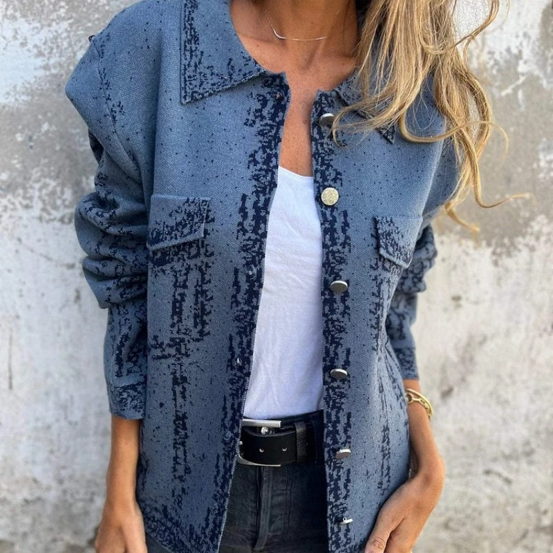 COLETTE™ - Trendy Long Sleeve Jacket | Elina Dublin