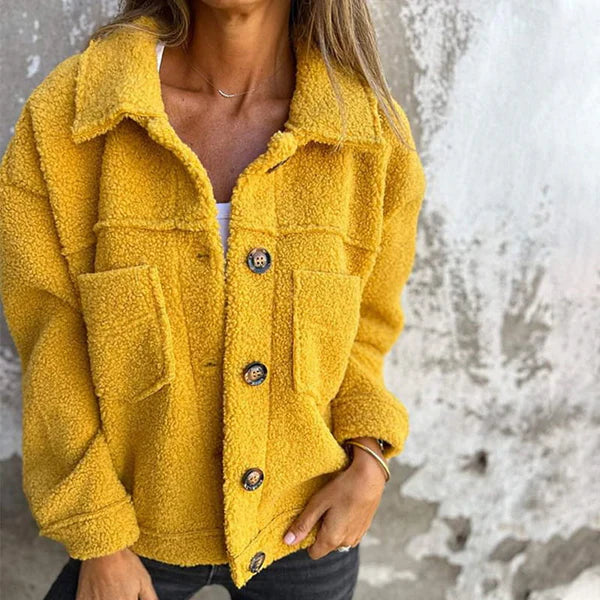 MOIRA™ - Relaxed Fit Fleece Jacket | Elina Dublin