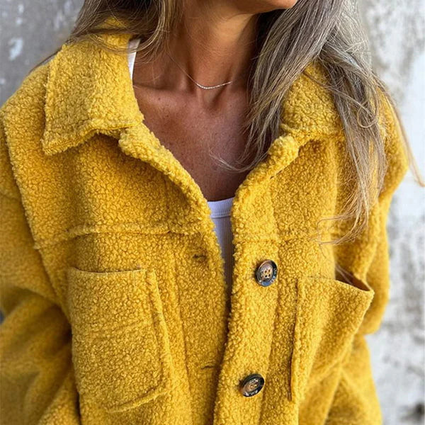 MOIRA™ - Relaxed Fit Fleece Jacket | Elina Dublin