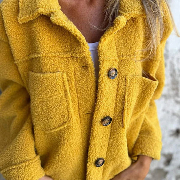MOIRA™ - Relaxed Fit Fleece Jacket | Elina Dublin